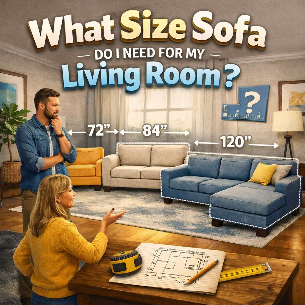 What Size Sofa Do I Need for My Living Room? (Room-by-Room Guide)