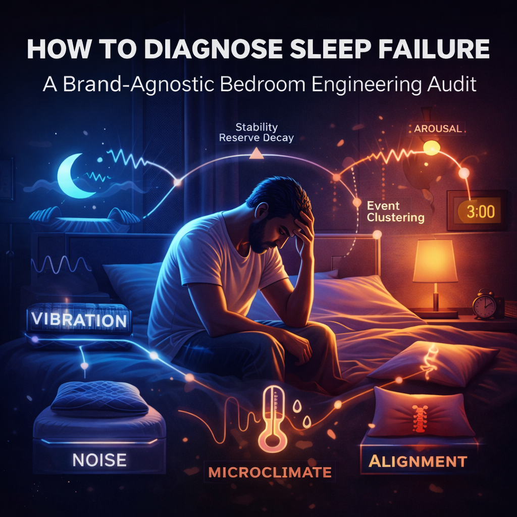 How to Diagnose Sleep Failure: A Brand‑Agnostic Bedroom Engineering Audit