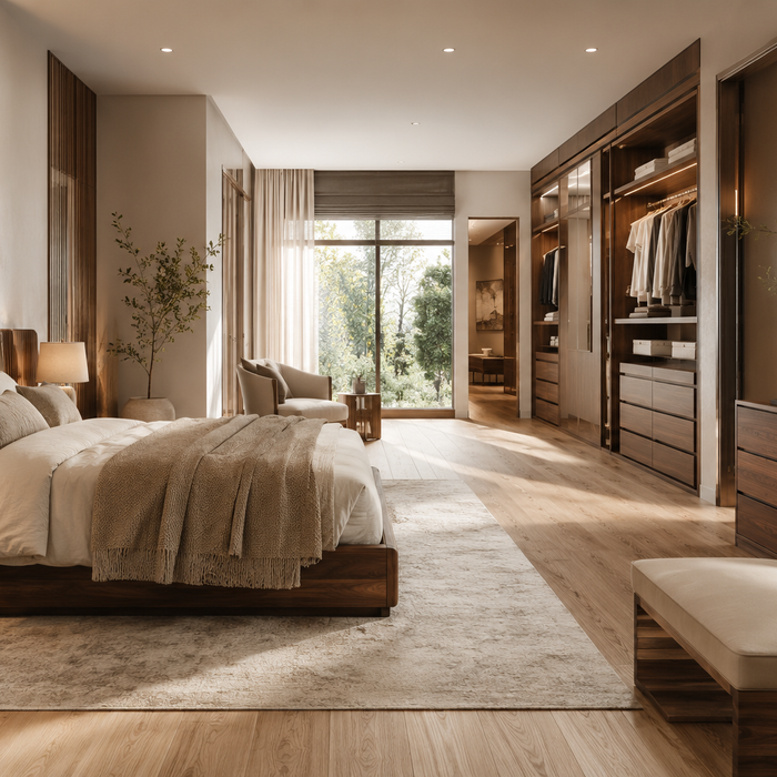 How to choose bedroom furniture including mattress selection, bed frame options, storage furniture, room layout, and bedroom planning decisions.