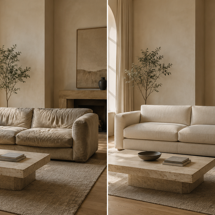 Why cheap sofas cost more long-term compared to durable premium sofas with lower cost per sit and longer lifespan