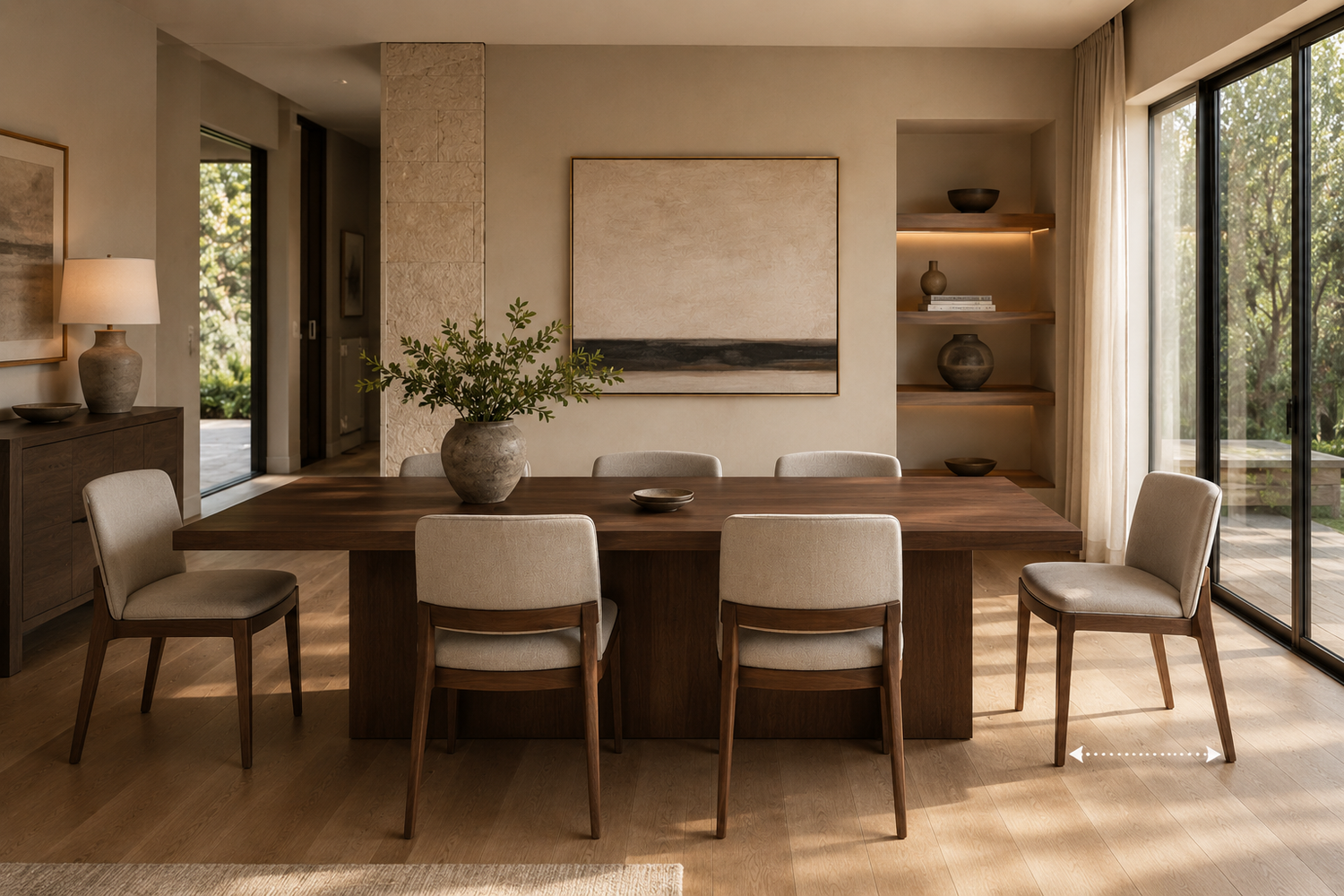 Why dining chairs do not slide fully under tables: chair-to-table interface conflict, tuck-in depth, and clearance physics
