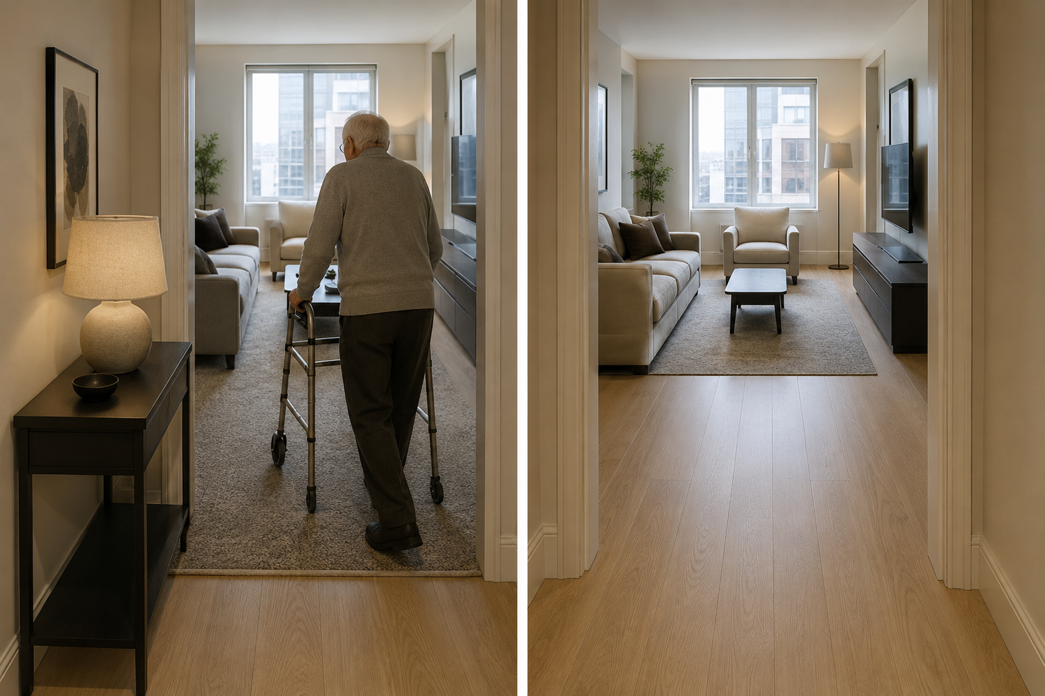 Aging-in-Place Living Room Layout: Safe Clearance Rules That Prevent Falls