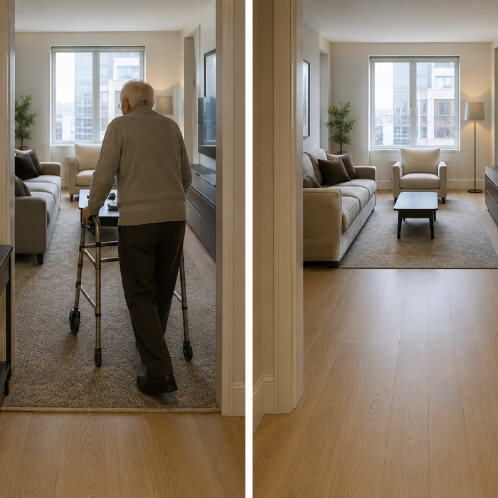 Aging-in-Place Living Room Layout: Safe Clearance Rules That Prevent Falls