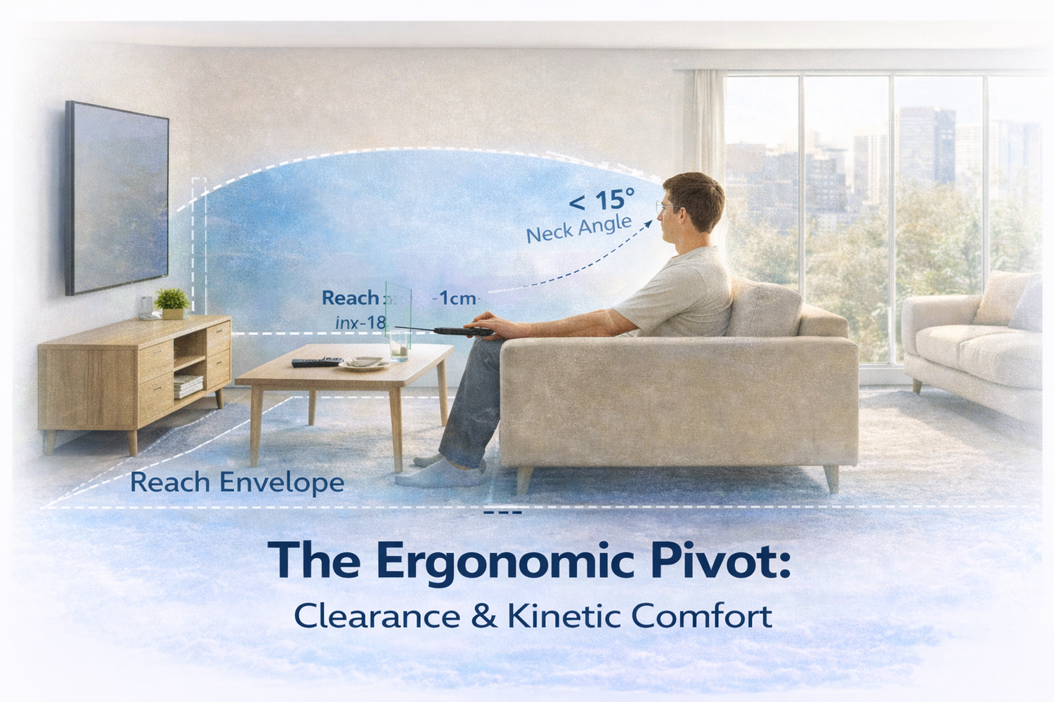 The Ergonomic Pivot: Clearance & Kinetic Comfort