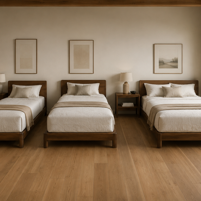Twin vs twin XL vs full mattress comparison showing differences in width, length, sleeping space, and bedroom fit for kids, teens, guest rooms, and small bedrooms
