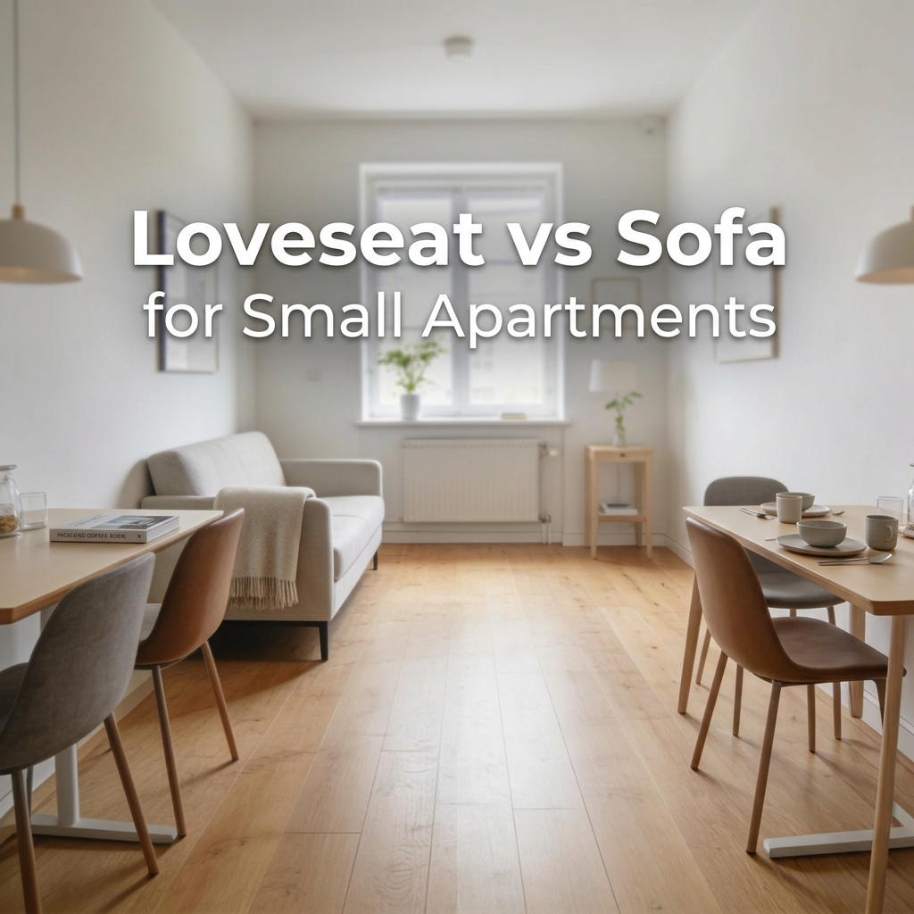 Loveseat vs Sofa for Small Apartments: What Actually Works (Layout, Space & Comfort)