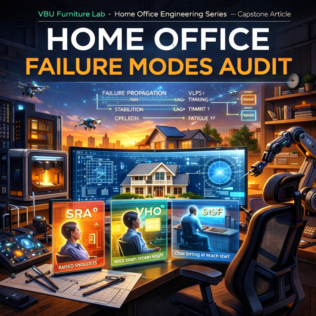Why Ergonomic Home Offices Fail: A Home Office Failure Modes Audit
