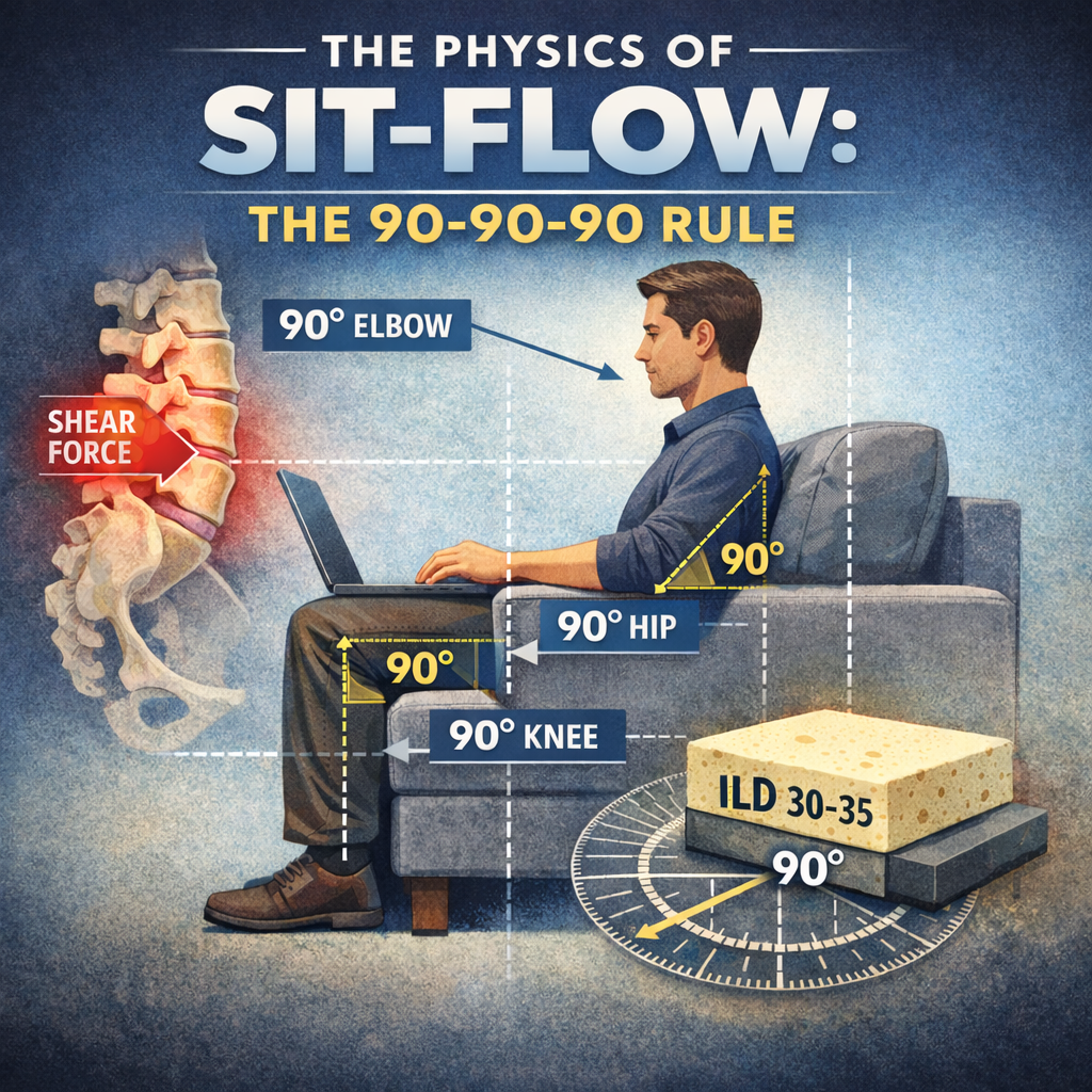 The Physics of Sit-Flow: The 90-90-90 Rule