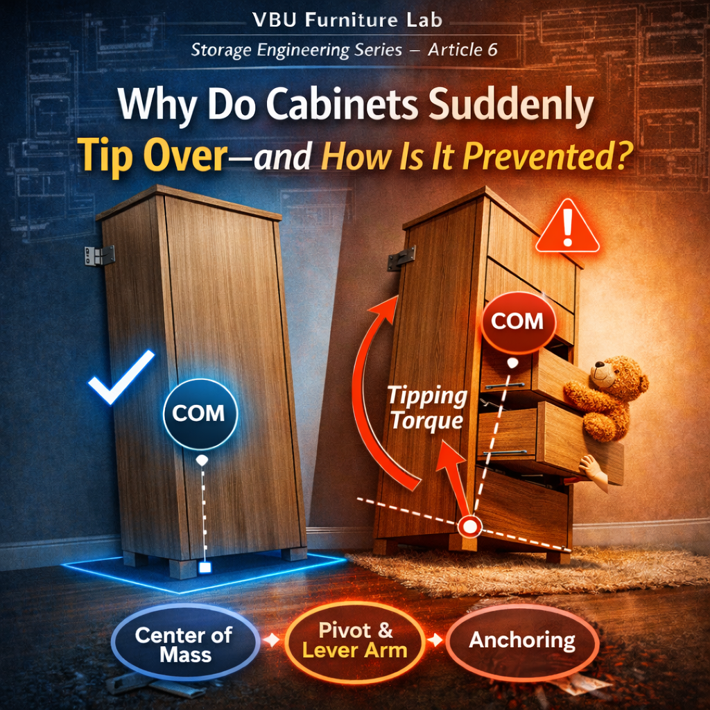 Why Do Cabinets Suddenly Tip Over—and How Is It Prevented?