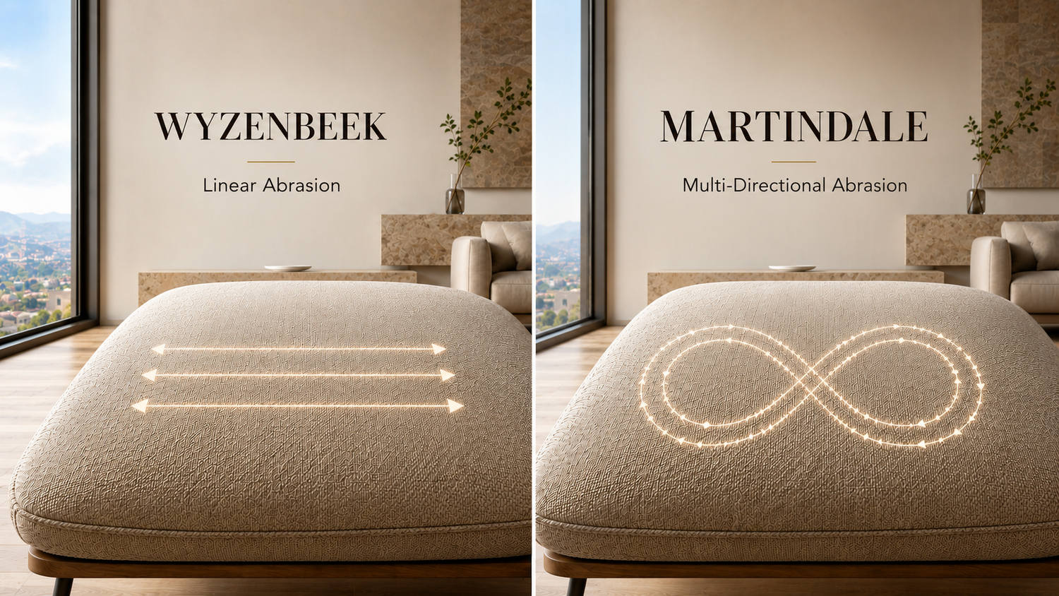 The Textile Stress Test: Martindale vs. Wyzenbeek