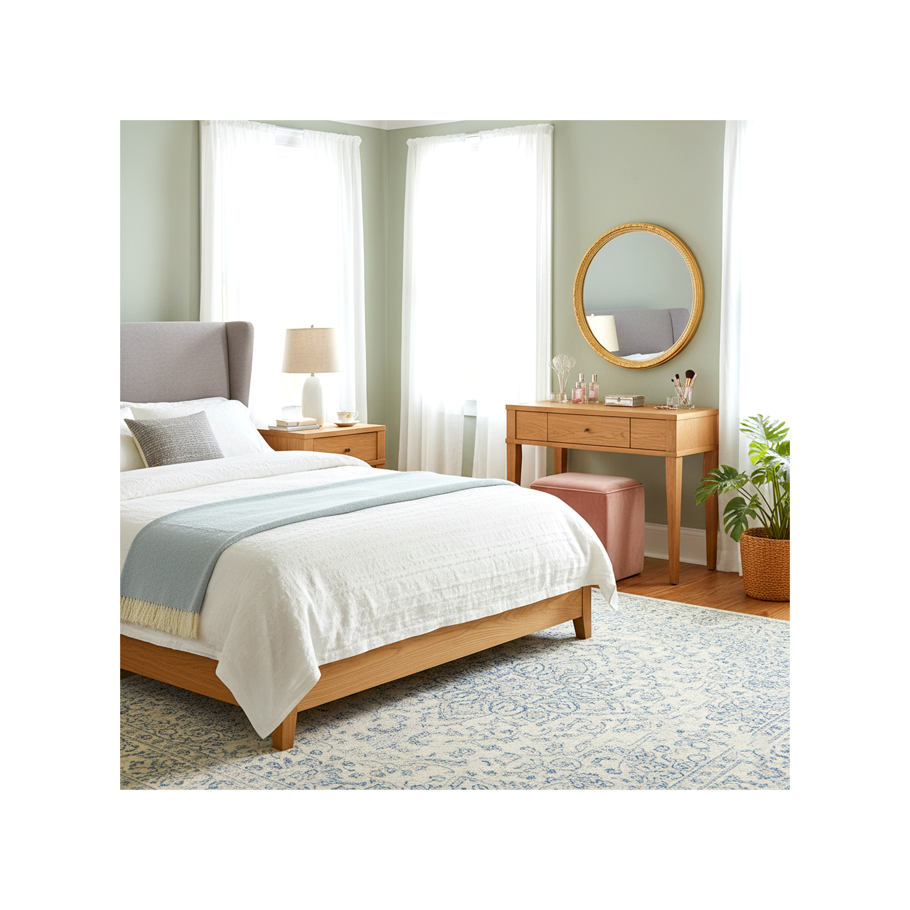 Bedroom Nightstands & Vanities