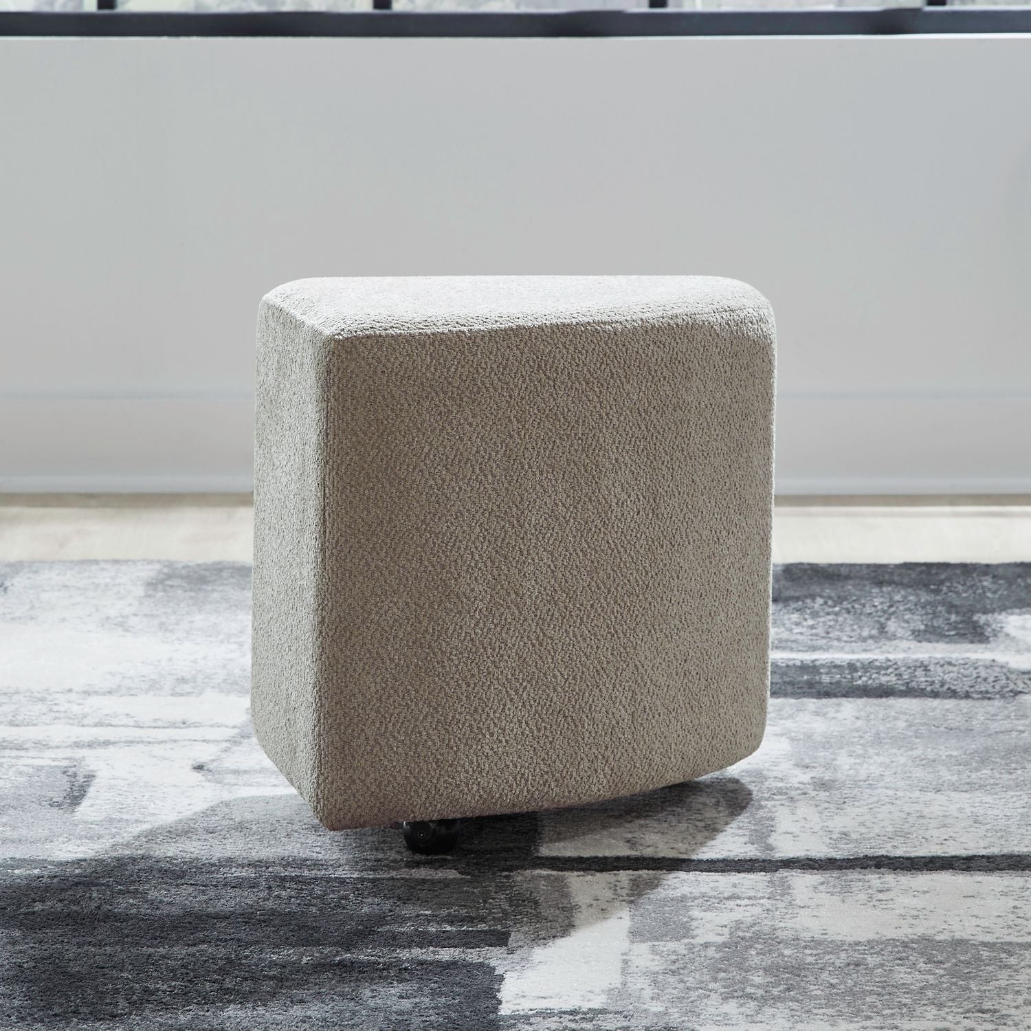 Capri - Upholstered Ottomans Set of 2 Brown