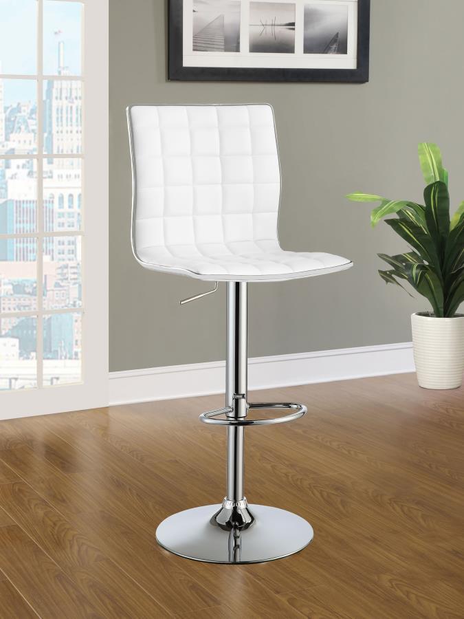 Ashbury Upholstered Adjustable Bar Stool