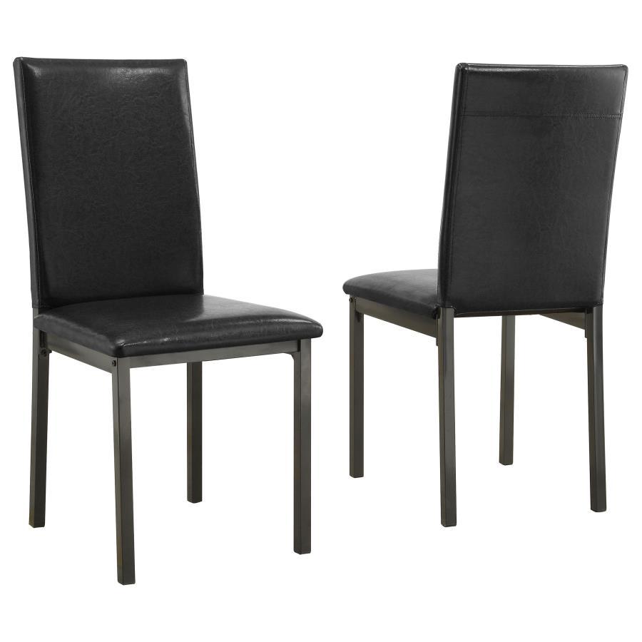 Garza Upholstered Dining Side Chairs (Set of 2)