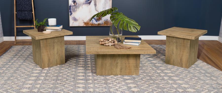 Devar Square Coffee and End Table Set