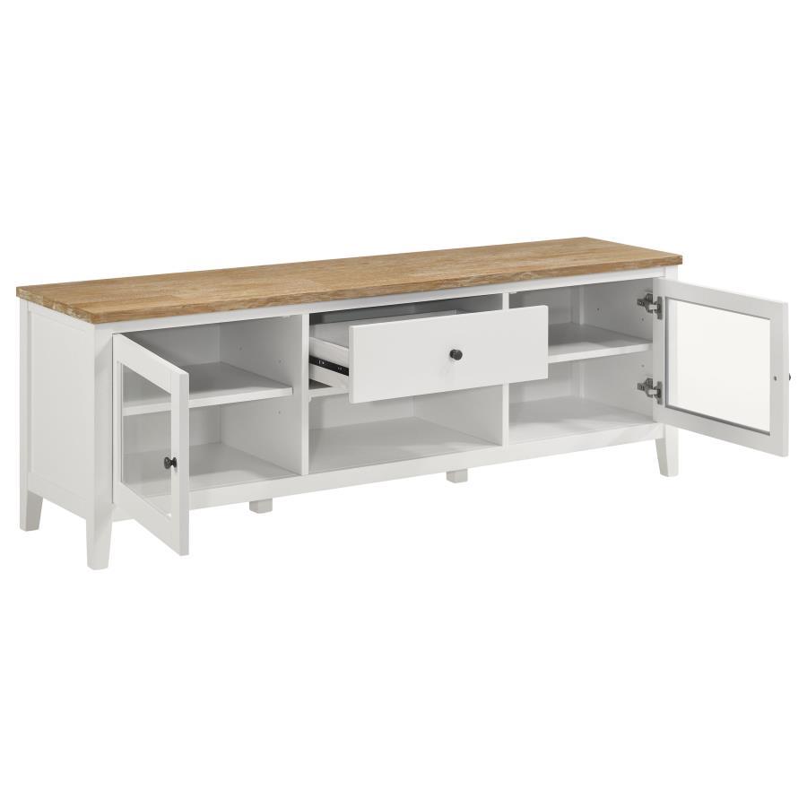 Hollis 2-Door Wood TV Stand