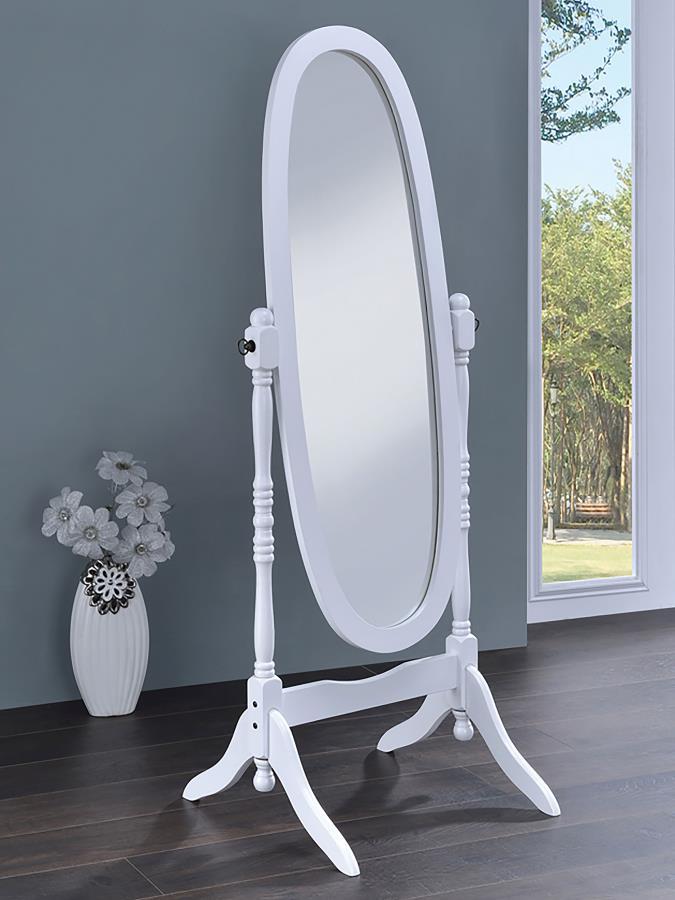 Foyet Wood Adjustable Full-Length Cheval Mirror