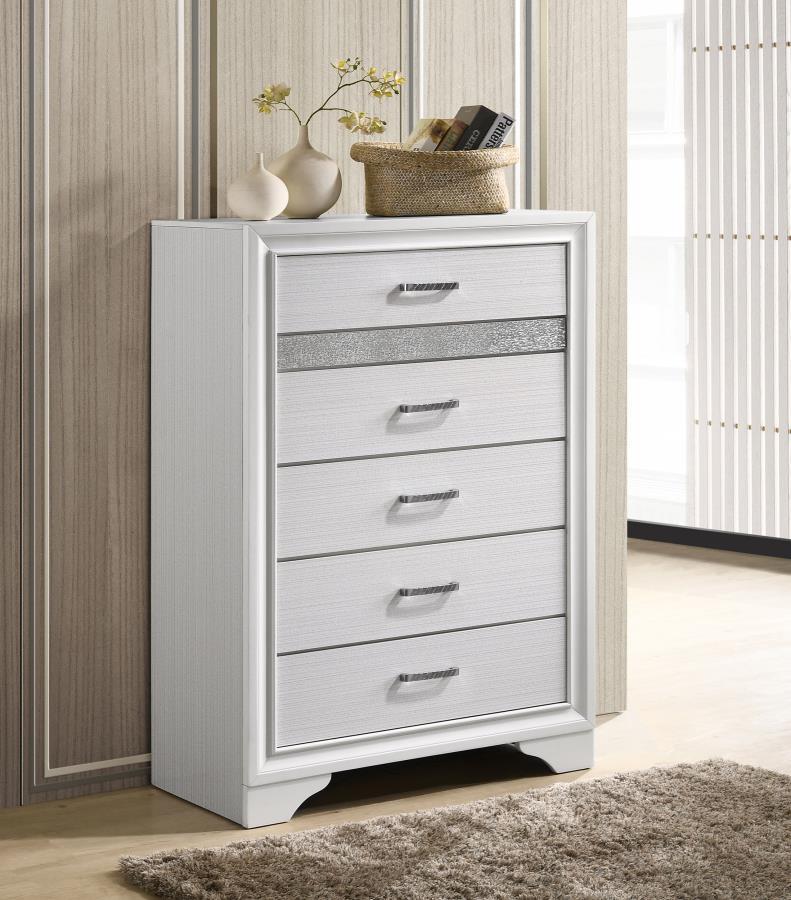 Miranda Wood Storage Panel Bed