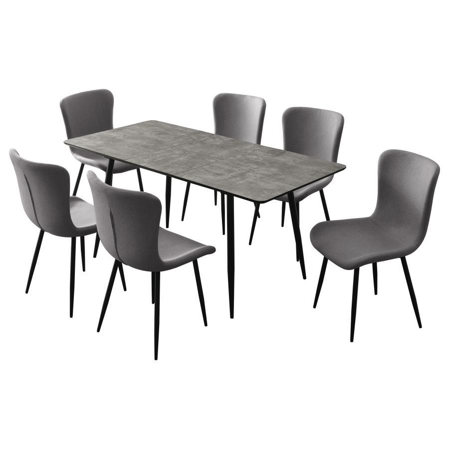 5 & 7 Piece Dining Set with Extension Table