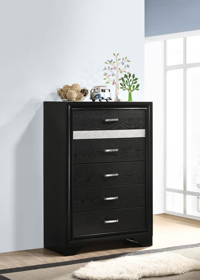 Miranda Wood Storage Panel Bed