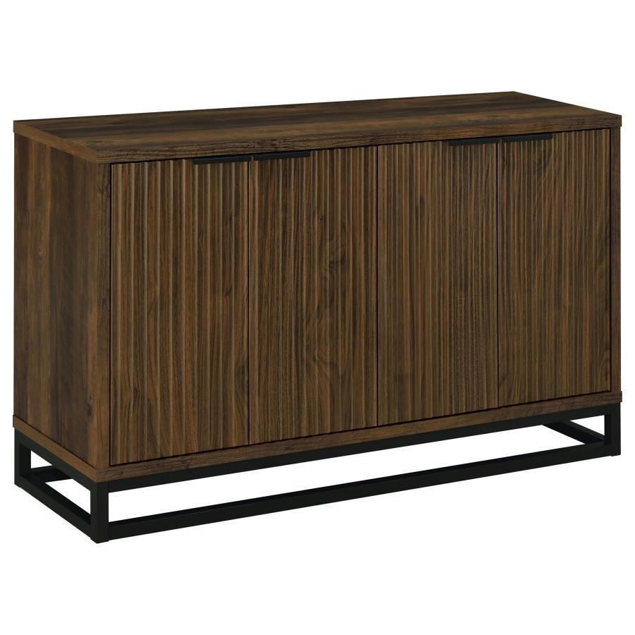 Ryatt 4 Door Engineered Wood Accent Cabinet