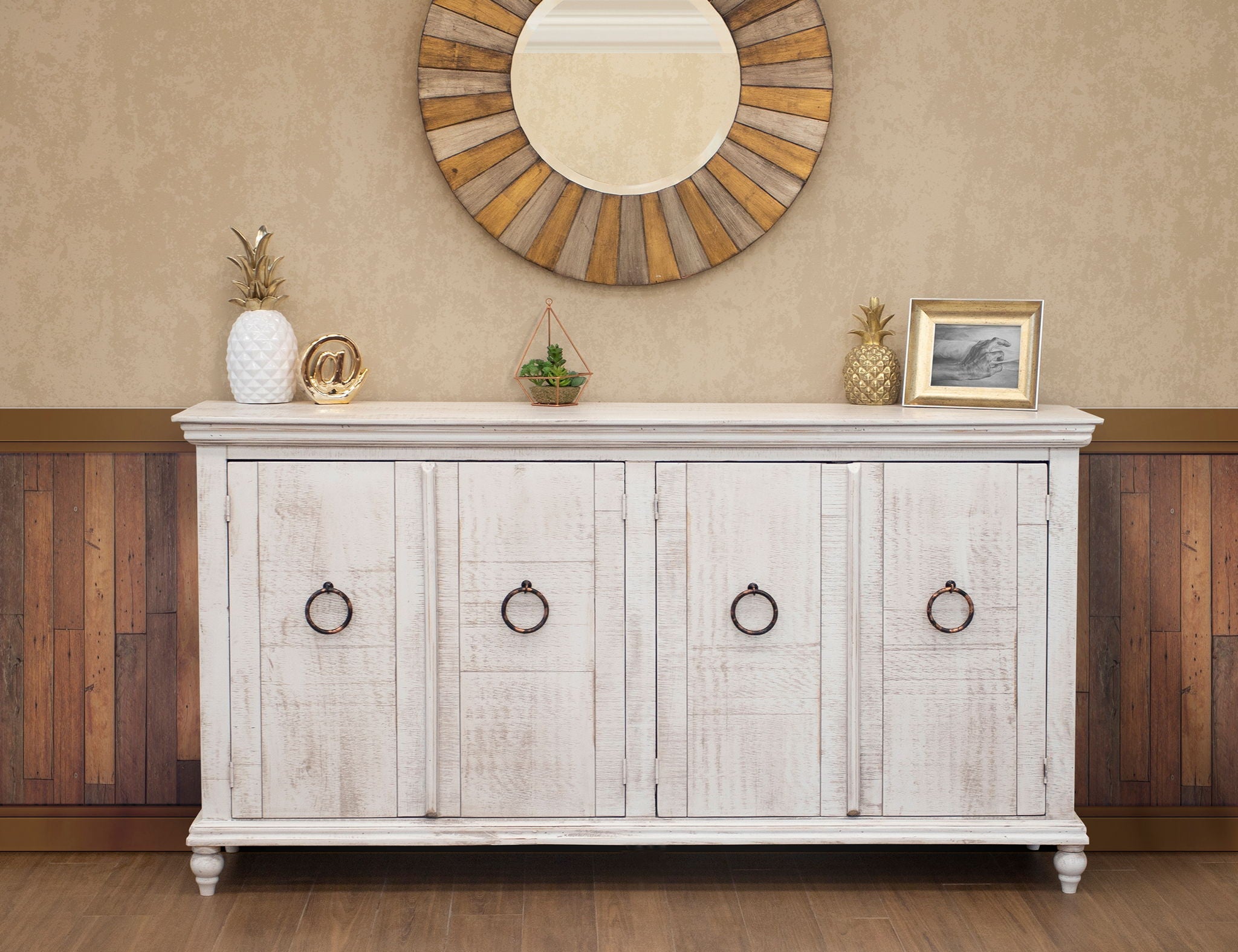 Capri 4 Door Console in Charcoal