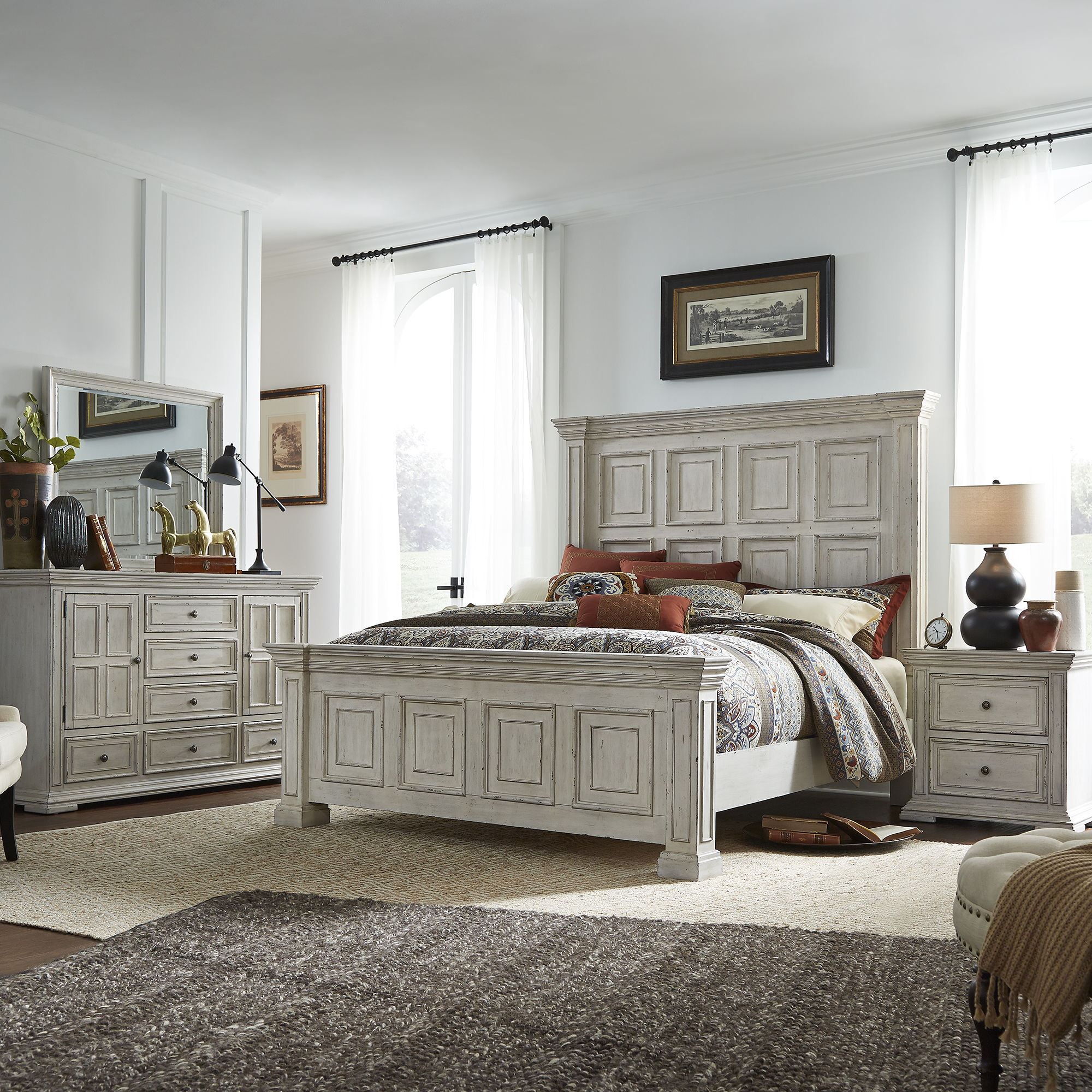 Big Valley Bedroom Set – Panel Bed
