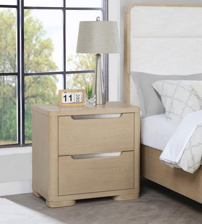 Ladera - 2-Drawer Nightstand Bedside Table