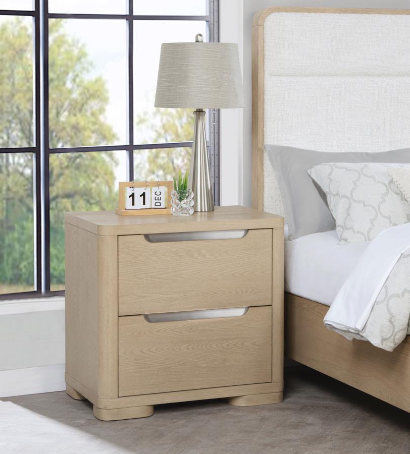 Ladera - 2-Drawer Nightstand Bedside Table