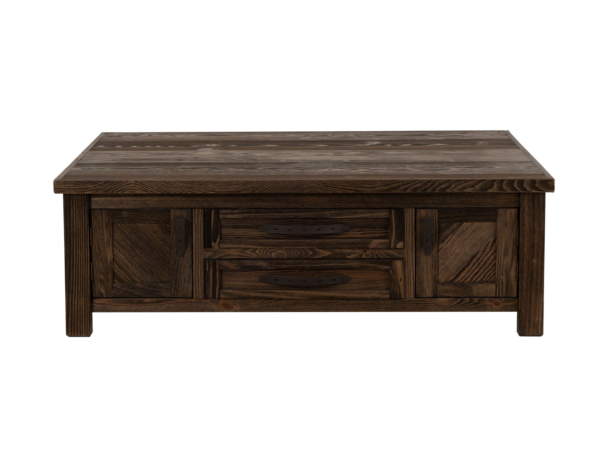 Dutton Cocktail Table Rookwood Brown – 4 Drawer