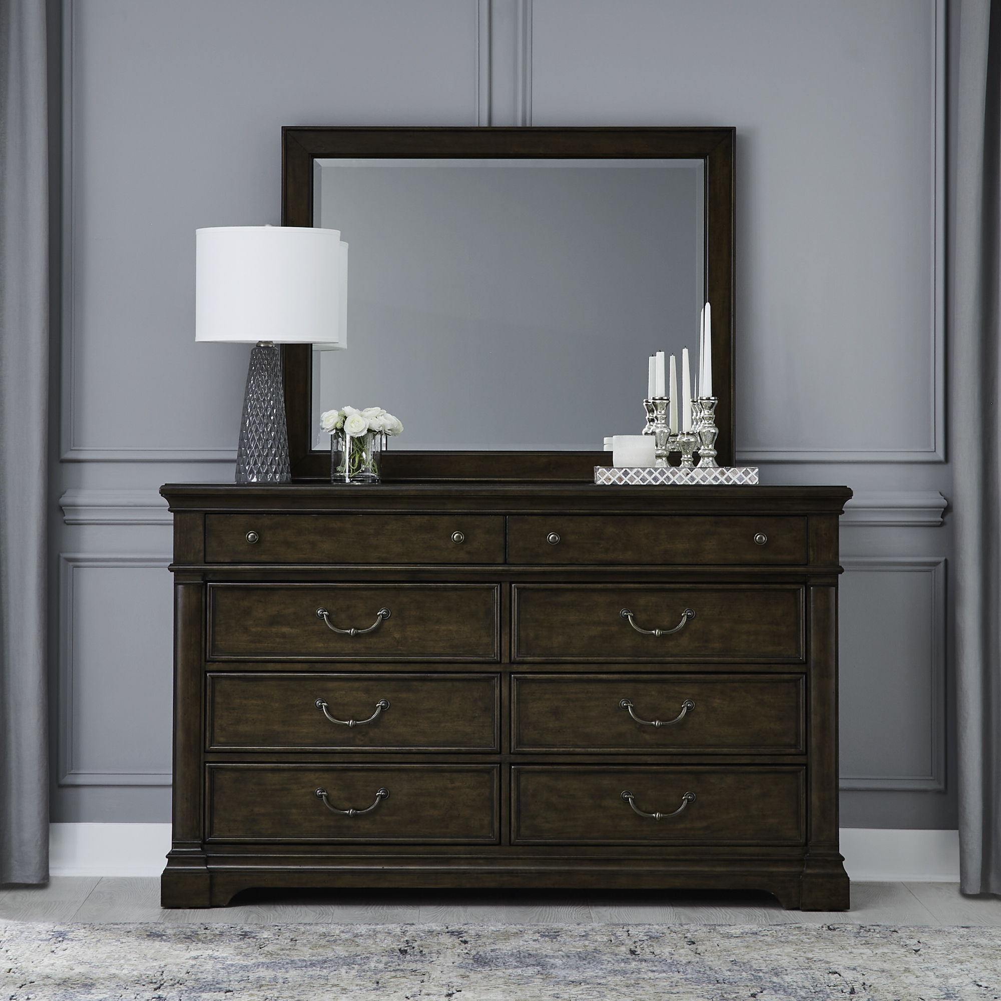 Arden Road Dresser & Mirror
