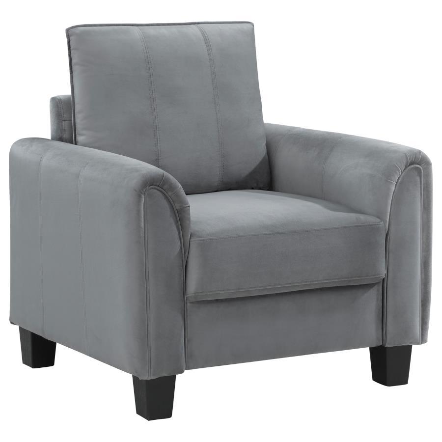 Davis - Upholstered Rolled Arm Accent Chair