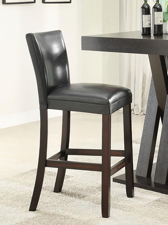 Alberton Leatherette Upholstered Bar Stool