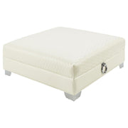 Chaviano Square Upholstered Ottoman