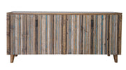 Tiza 4-Door Console – Peanut Brown & Blue