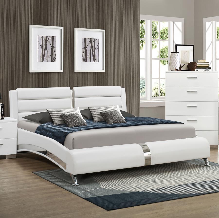 Jeremaine Upholstered Sleigh Bed