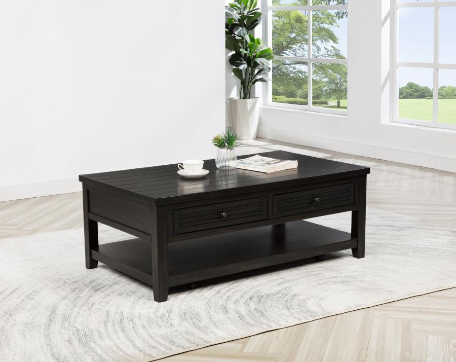 Concord 2-Drawer Rectangular Coffee Table
