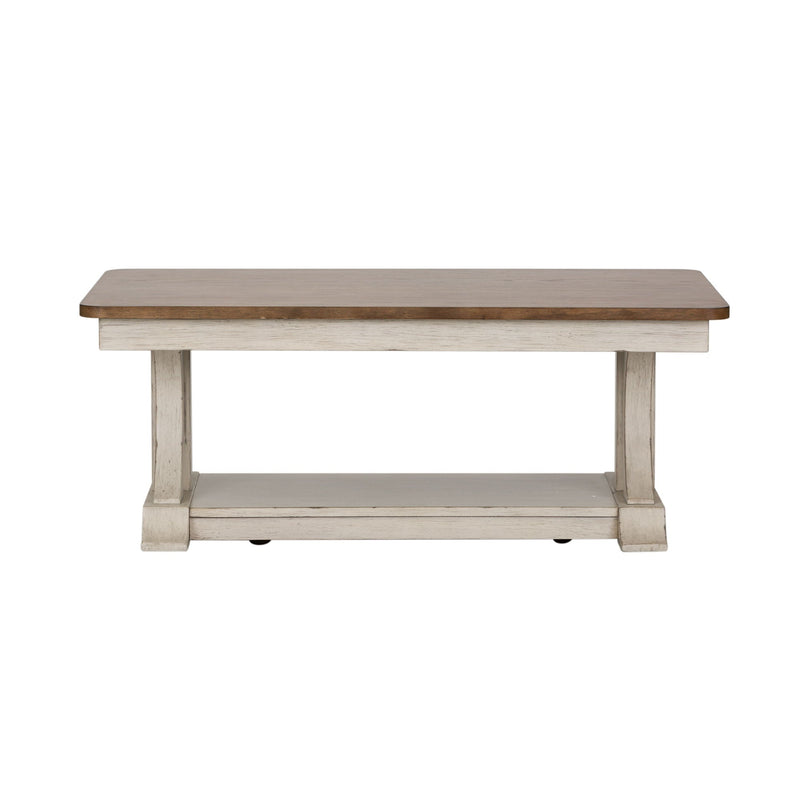 Farmhouse Reimagined Rectangular Cocktail Table