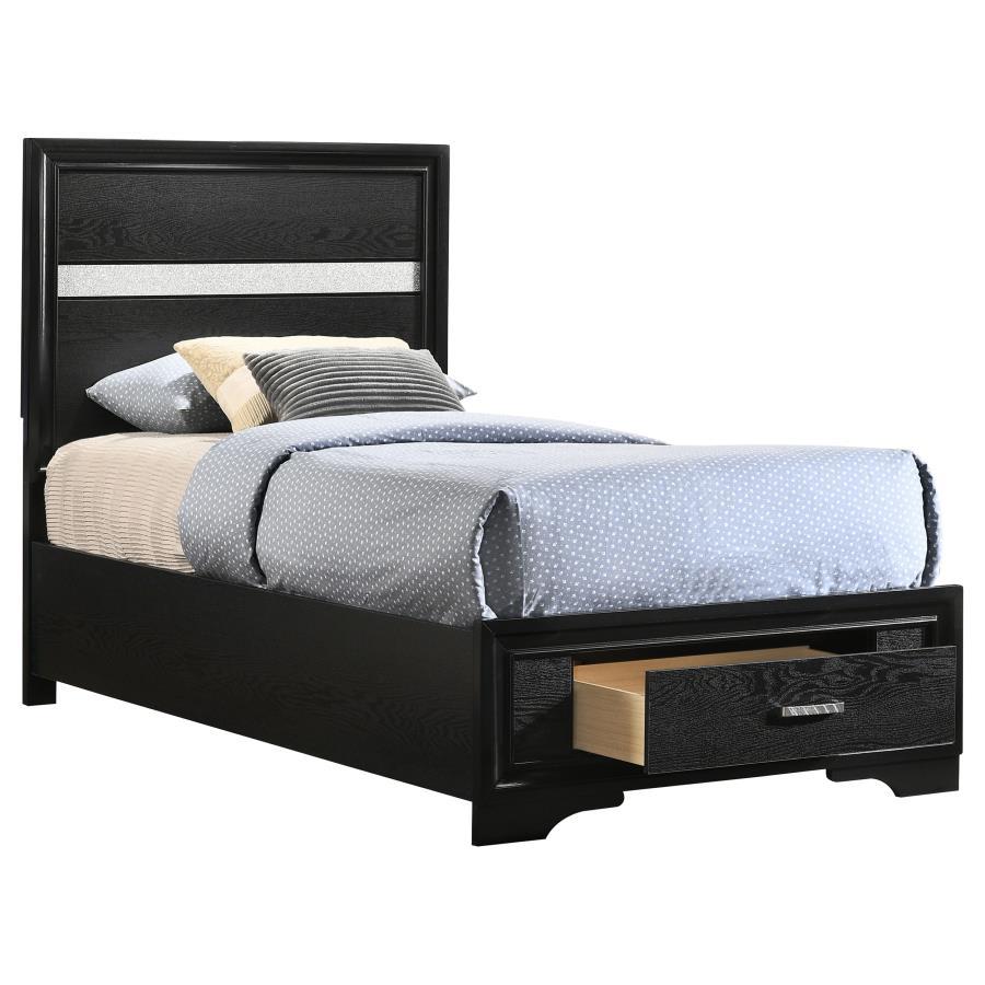Miranda Full Storage Panel Bed