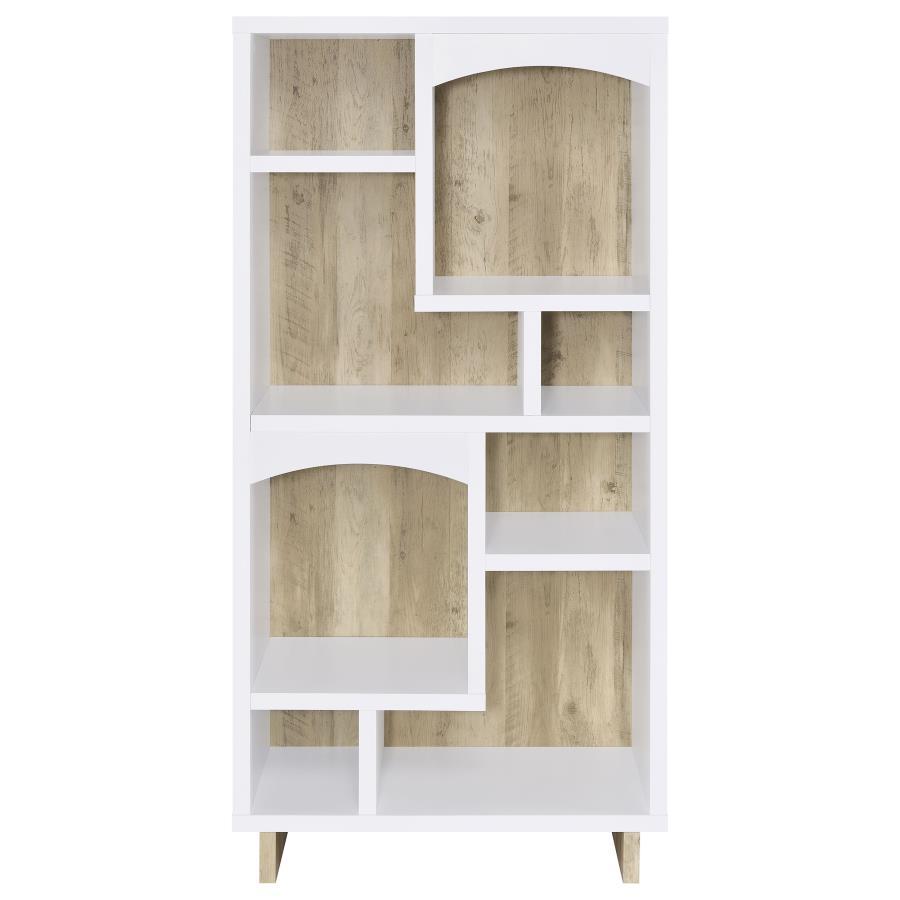 Dalton 6-Shelf Asymmetric Bookcase