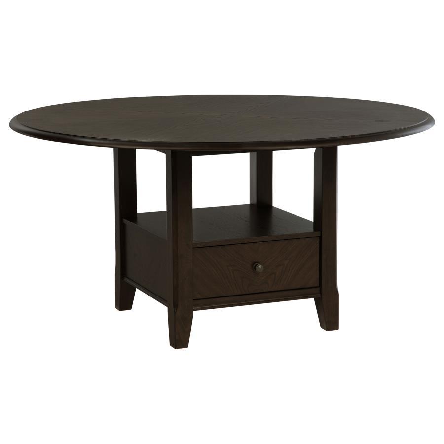 Twyla 5 Piece Round Dining Set with Storage Drawer