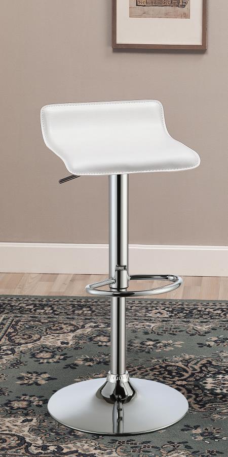 Bidwell Adjustable Upholstered Bar Stool Set of 2