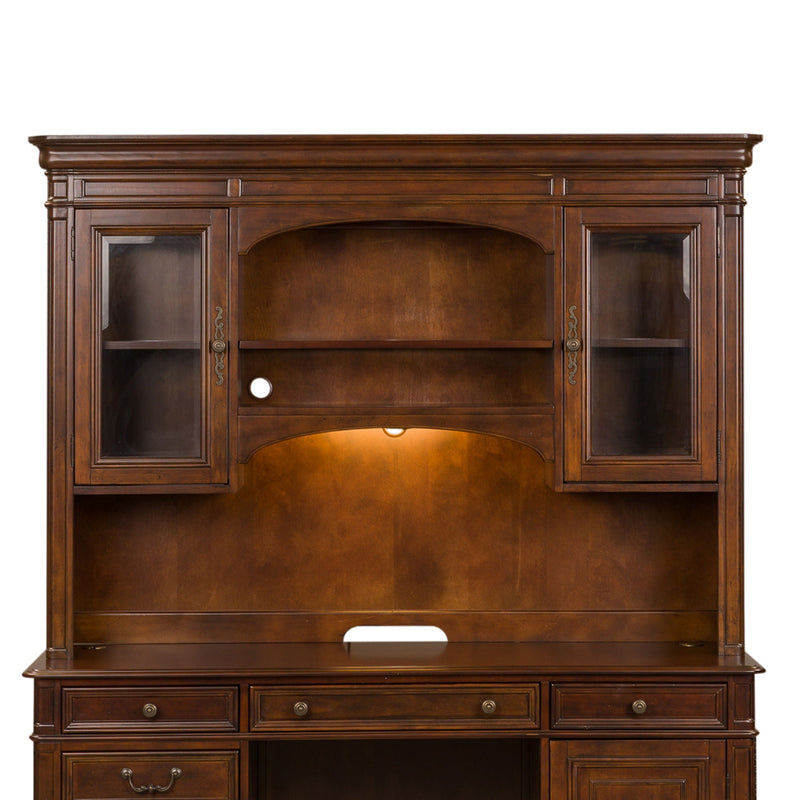 Brayton Manor Jr Executive Credenza Hutch