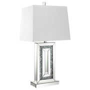 Ayelet Tapered Shade Mirrored Table Lamp