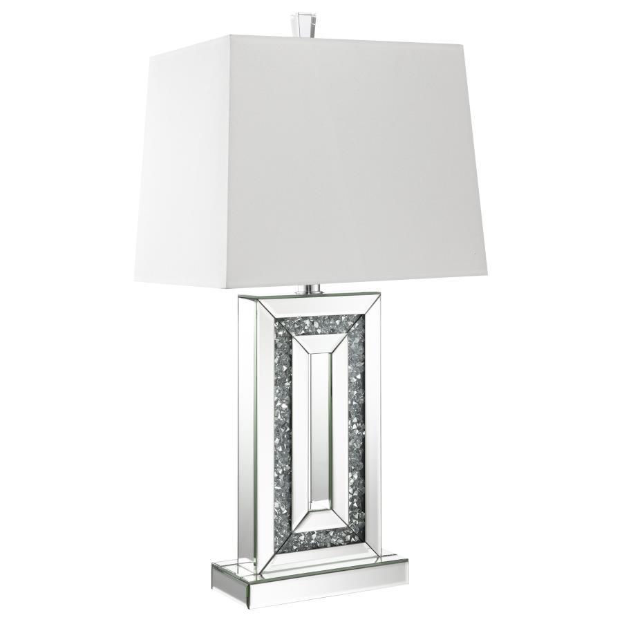 Ayelet Tapered Shade Mirrored Table Lamp