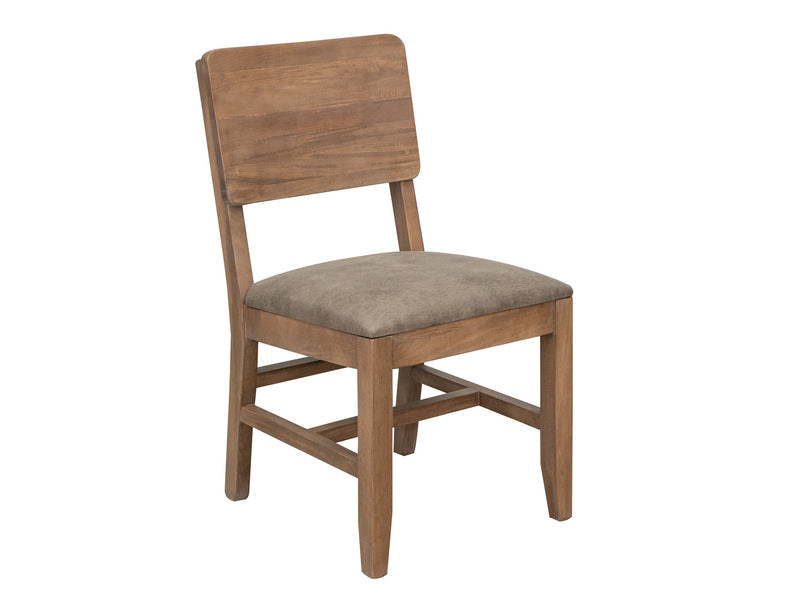 Natural Parota Dining Chair Set of 2