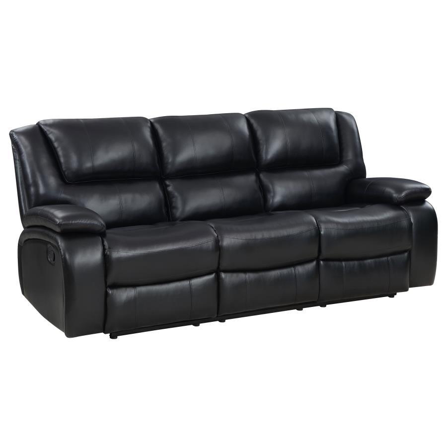 Camila Upholstered Motion Reclining Sofa