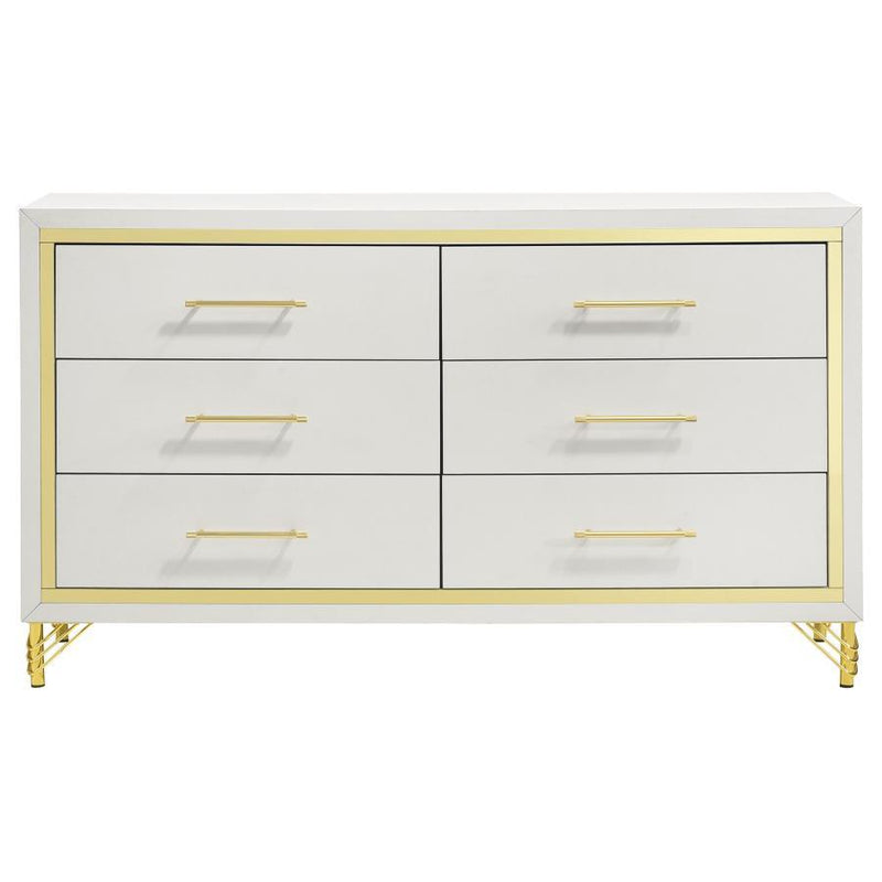 Lucia 6-Drawer Dresser