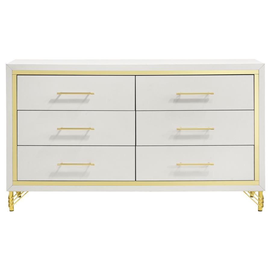 Lucia 6-Drawer Dresser
