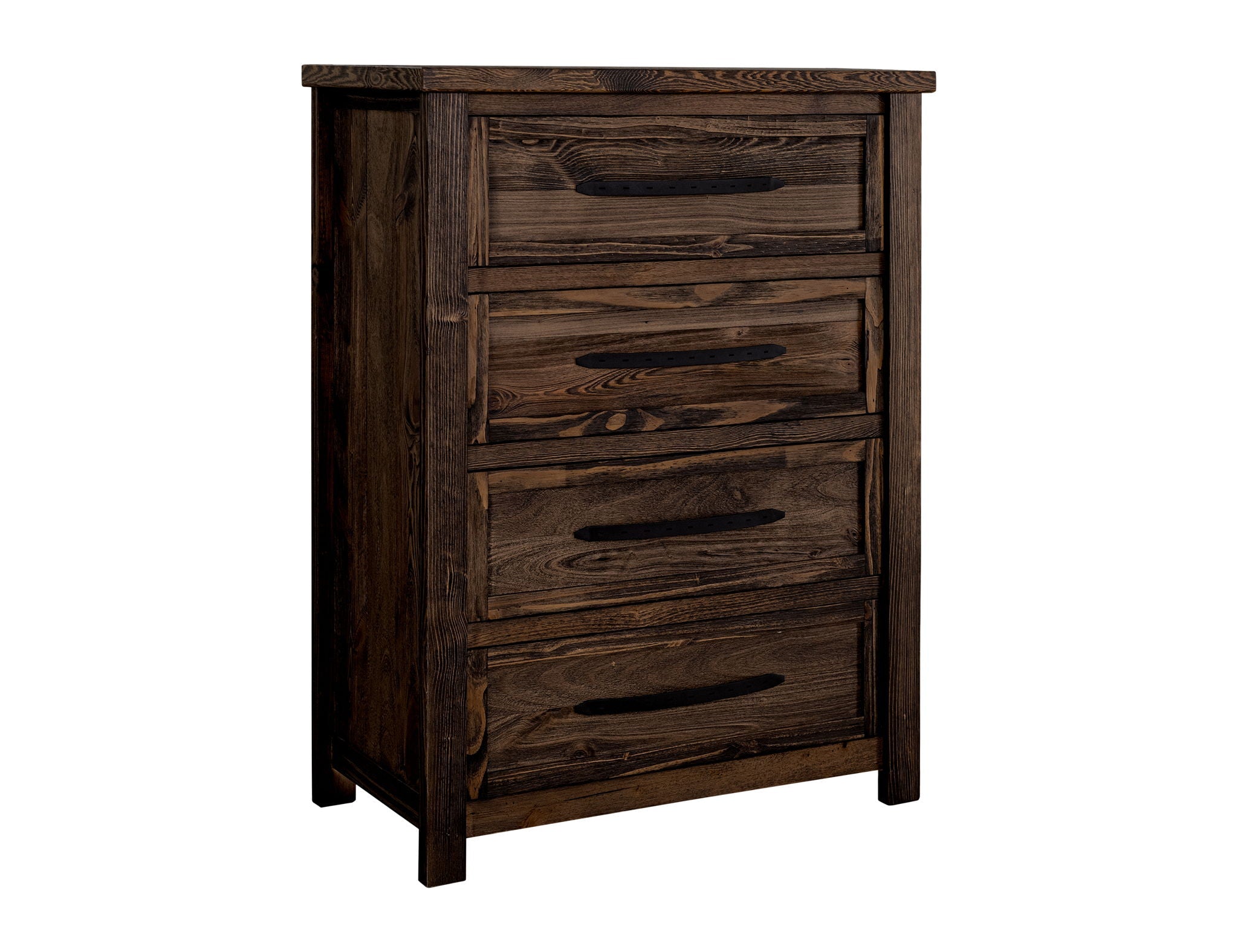 Dutton 4-Drawer Chest – Brown Mixed